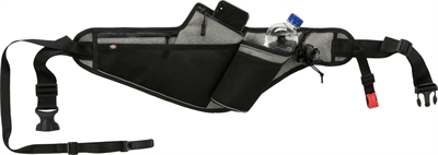 Trixie joggingriem met lijn grijs / zwart - 115-150x2 cm / 70-130x23 cm - Afbeelding 7