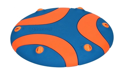 Chuckit whistle flight frisbee - 23,5x23,5x2 cm - Afbeelding 2