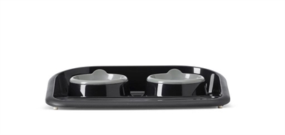 Savic butler voerstation happy planet zwart - 45x36x8 cm - Afbeelding 3