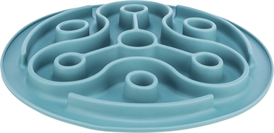 Trixie voermat slowfeeding tpe blauw - 28x28 cm - Afbeelding 2