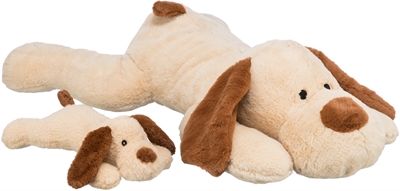 Trixie hond benny pluche beige / bruin - 30 cm - Afbeelding 3