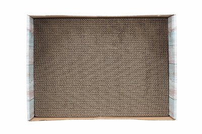 Trixie krabmand karton catnip turquoise - 45x33x12 cm - Afbeelding 3