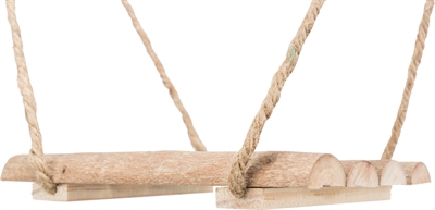 Trixie schommel grenenhout naturel - 19,5x19,5x27 cm - Afbeelding 5
