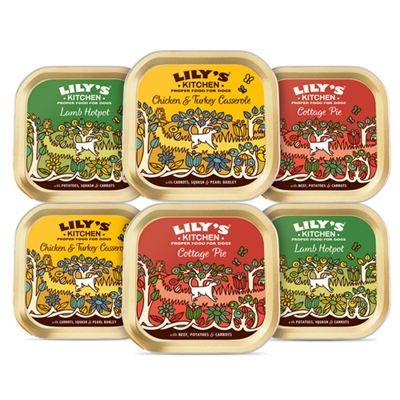 Lily's kitchen dog adult classic dinners tray multipack - 6x150 gr - Afbeelding 3
