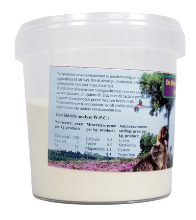 Dierendrogist weiproteine concentraat hond / kat - 400 gr - Afbeelding 3