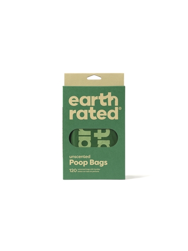 Earth rated poepzakjes met handvaten geurloos gerecycled - 120 st - Afbeelding 2