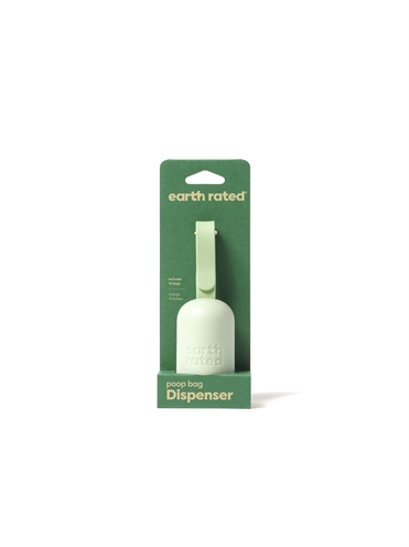 Earth rated poepzakhouder geurloos met 15 poepzakjes gerecycled - Afbeelding 2