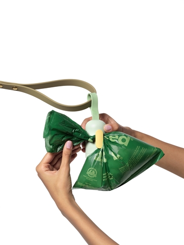 Earth rated poepzakhouder geurloos met 15 poepzakjes gerecycled - Afbeelding 8