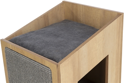 Trixie citystyle cat tower bruin / grijs - 105 cm - Afbeelding 4