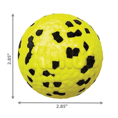 Kong reflex bal geel - 7x7x7 cm - Afbeelding 2