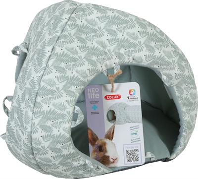 Zolux neolife iglo konijn groen - 30x30x25 cm - Afbeelding 2