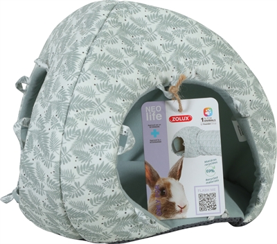 Zolux neolife iglo konijn groen - 30x30x25 cm - Afbeelding 3