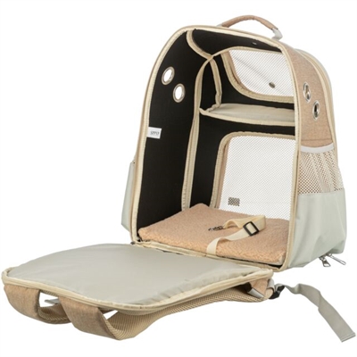 Trixie hondentas rugtas willow beige / bruin - 38x25x45 cm - Afbeelding 8