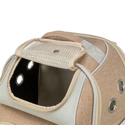 Trixie hondentas rugtas willow beige / bruin - 38x25x45 cm - Afbeelding 11
