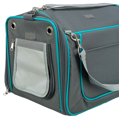 Trixie reistas vicky knaagdier met uitneembaar binnenkussen grijs - 40x27x28 cm - Afbeelding 5