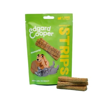 Edgard & cooper adult strips lam / kalkoen - 75 gr - Afbeelding 2