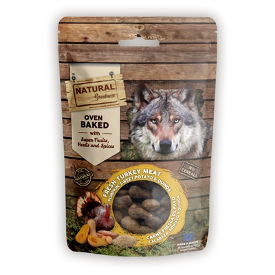 Natural greatness digestive support oven baked biscuits mini - 75 gr - Afbeelding 2