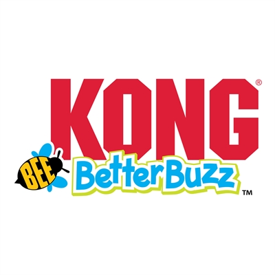 Kong better buzz bee geel / zwart - 12,5x11x4 cm - Afbeelding 4