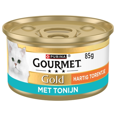 Gourmet gold hartig torentje met tonijn - 24x85 gr - Afbeelding 2