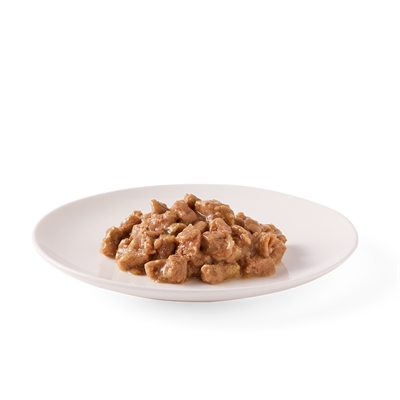 Yarrah bio cat alu chunks met kip / kalkoen - 16x100 gr - Afbeelding 2