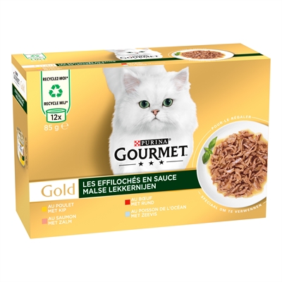 Gourmet gold malse lekkernijen multipack - 12x85 gr - Afbeelding 2