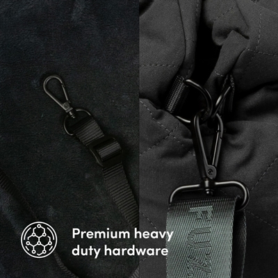 Obi & jack luxe multifunctionele reistas en car seat slate grey - 50x39x30 cm - Afbeelding 4