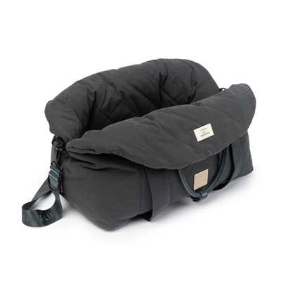 Obi & jack luxe multifunctionele reistas en car seat slate grey - 50x39x30 cm - Afbeelding 9
