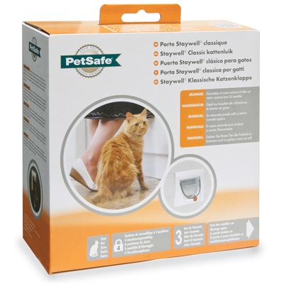 Petsafe kattenluik met tunnel wit - 917 - Afbeelding 2